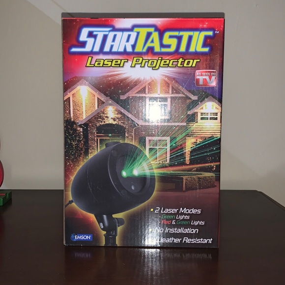 Emson Other - Laser Project. 2 laser modes, green lights, red & green lights, no installation.